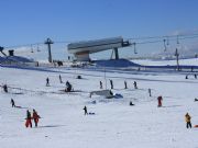 Disfrutando d ela nieve